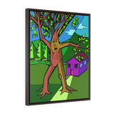 Tree Man - Ent - Framed Canvas Print