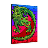 Crocogator - Canvas Print