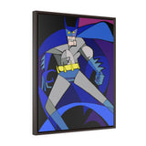 A friend of the night - Framed Canvas Print