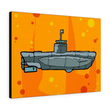 Sub Orange - Canvas Print