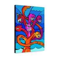 Sea Serpent - Scyllia - Canvas Print