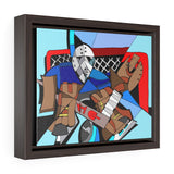 Goalie - Framed Canvas Print