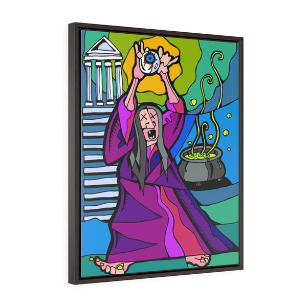 The Oracle - Framed Canvas Print