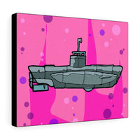 Sub Pink - Canvas Print