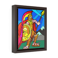 Spartan - Framed Canvas Print