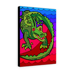 Crocogator - Canvas Print