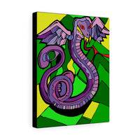 Winged Snake - Amphitere - Canvas Print