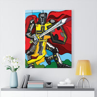 Black Knight - Canvas Print