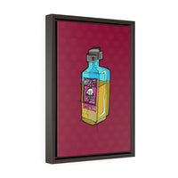 Whiskey - Framed Canvas Print