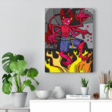 Naughty Imp - Canvas Print