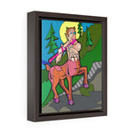 Faun - Framed Canvas Print