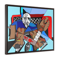 Goalie - Framed Canvas Print