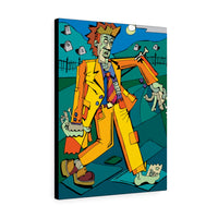 Zombie Stroll - Canvas Print