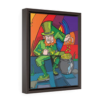 Leprechaun - Framed Canvas Print