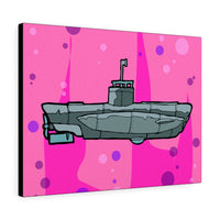 Sub Pink - Canvas Print