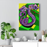 Winged Snake - Amphitere - Canvas Print