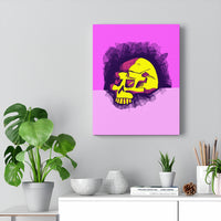 Pensive Skull - Canvas Print