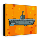 Sub Orange - Canvas Print