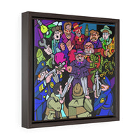 Valentine's Day Massacre - Framed Canvas Print