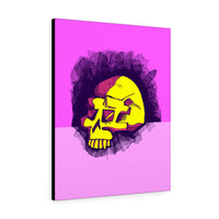 Pensive Skull - Canvas Print