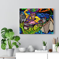 Friend on the French - Canvas Print