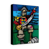 Salty Pirate - Canvas Print