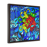 Monkey Business - Framed Canvas Print