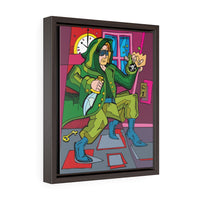 The Assassin - Framed Canvas Print