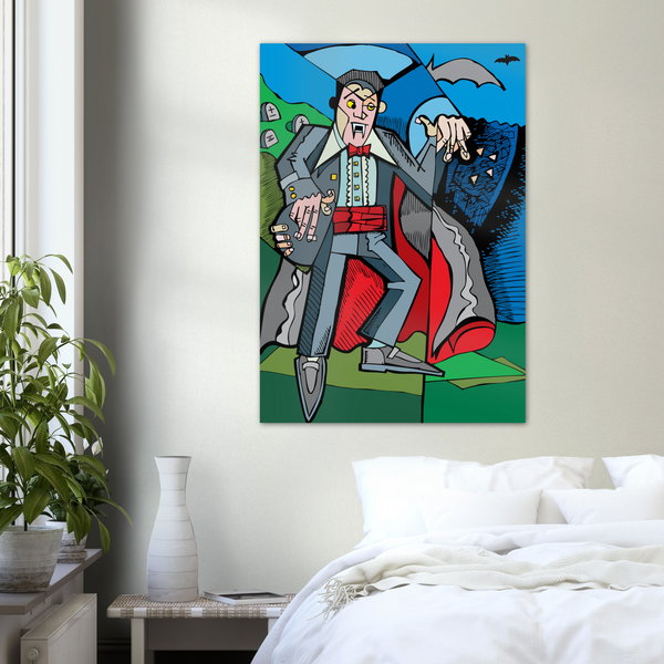 Vampire - Metal Print