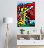 Black Knight - Metal Print