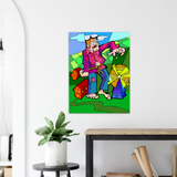 Tipsy Giant - Metal Print