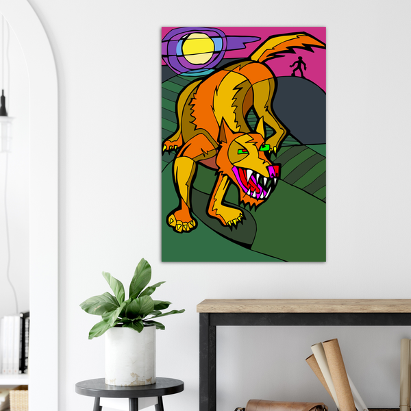 Werewolf - Metal Print