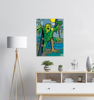 Swamp Monster - Metal Print