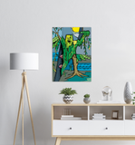 Swamp Monster - Metal Print