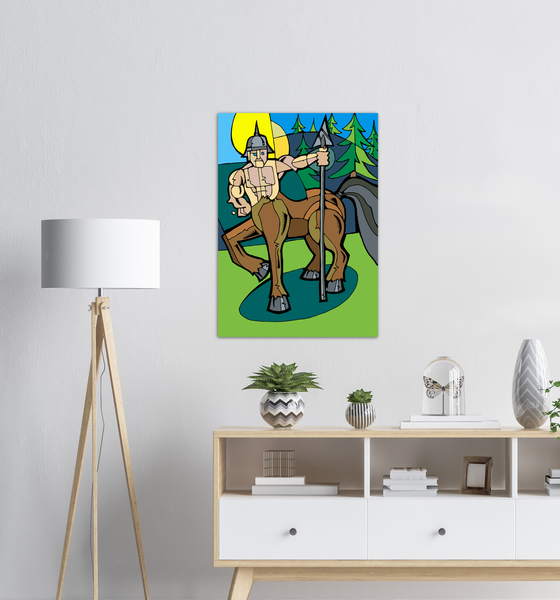 Stern Centaur - Metal Print