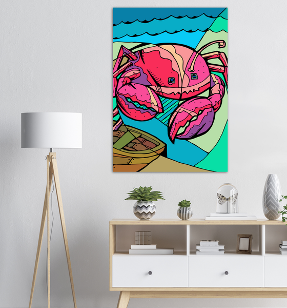 Giant Crab - Metal Print