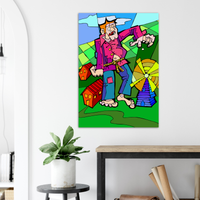 Tipsy Giant - Metal Print