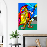 Spartan - Metal Print